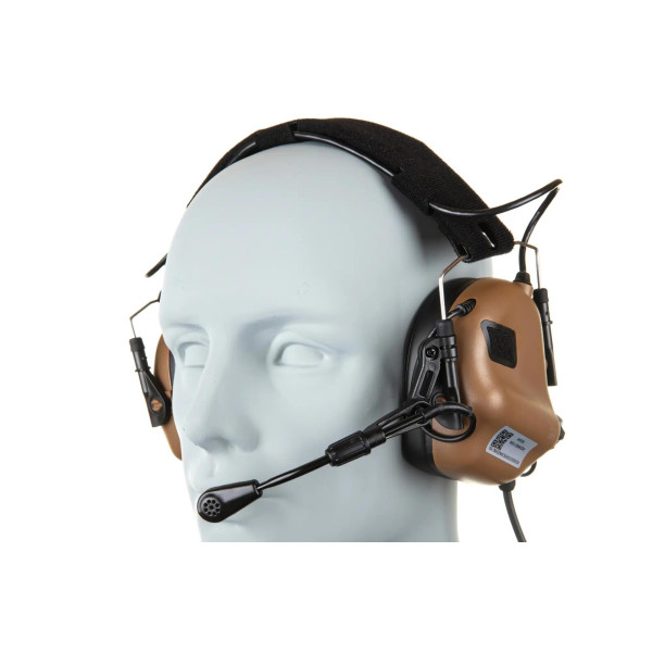 Earmor M32 MOD.4 active ear defenders Coyote Brown